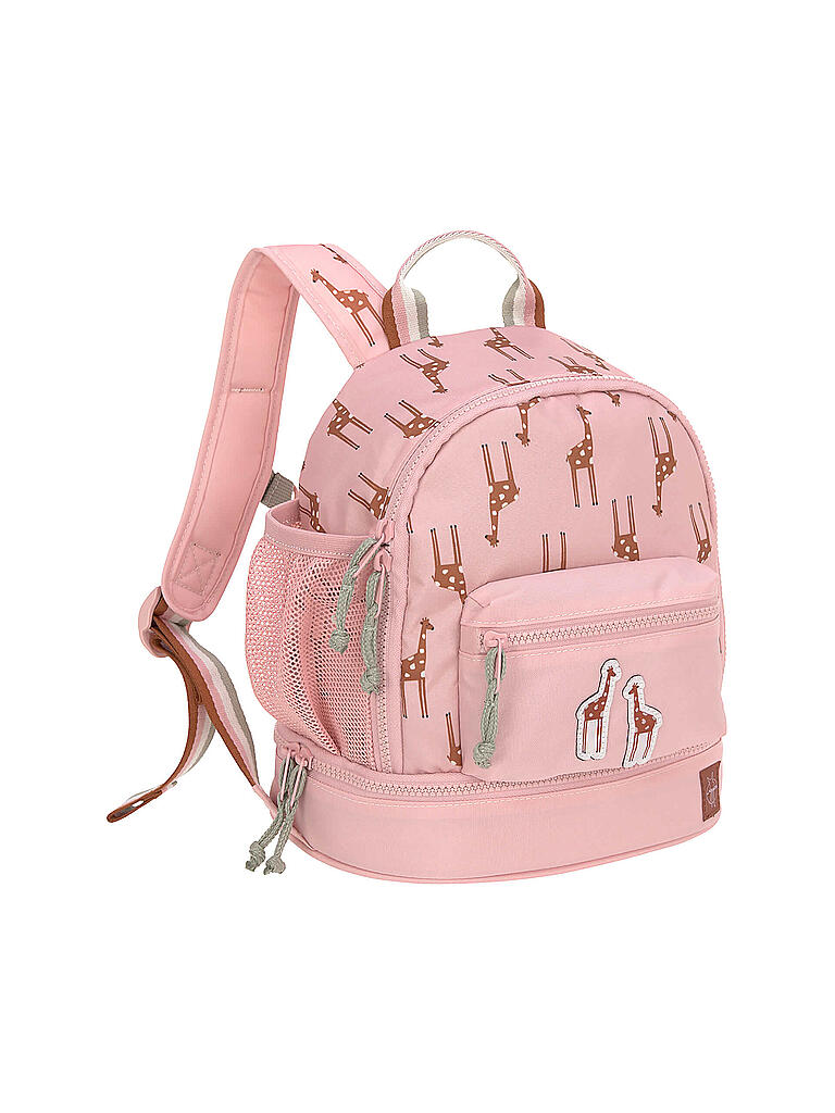 LÄSSIG Kindergarten Rucksack Mini Safari Giraffe rosa